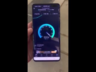 a short video about the speed of 5g internet in ideal conditions