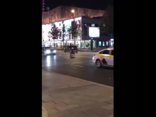 on novy arbat, they demolished a man in a wheelchair. life has taught the poor fellow nothing