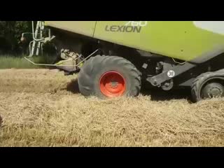 combine wheel explosion